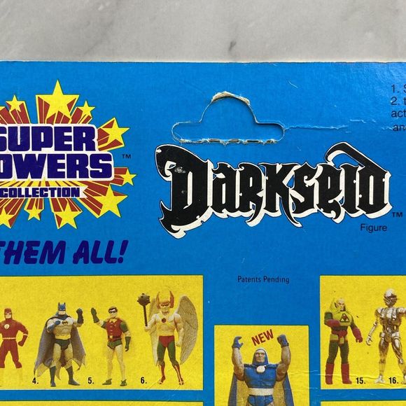 Vtg 1985 DC Super Powers MOC" Darkseid Action Figure Unpunched Kenner Protector - Picture 5 of 5